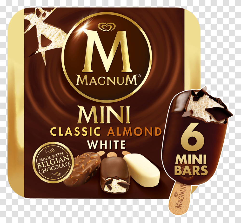 Chocobar Ice Cream Mini Magnum Ice Cream, Poster, Advertisement, Flyer, Paper Transparent Png