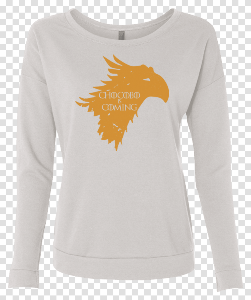 Chocobo Is Coming French Terry Scoop Game Of Thrones, Sleeve, Apparel, Long Sleeve Transparent Png