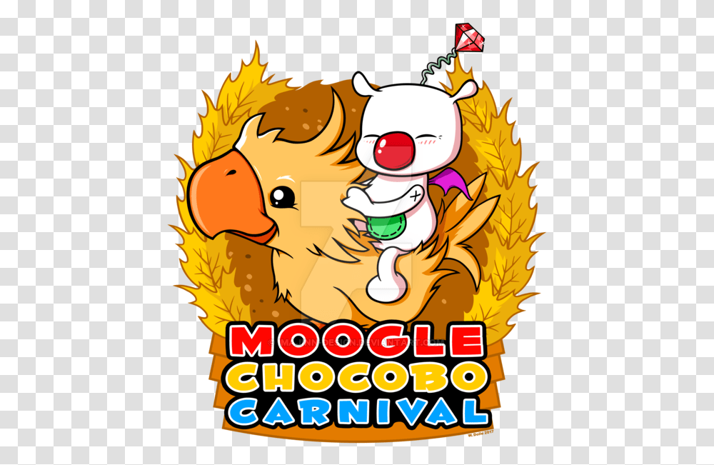Chocobo Moogle Festival Shirt, Performer, Poster, Advertisement, Clown Transparent Png