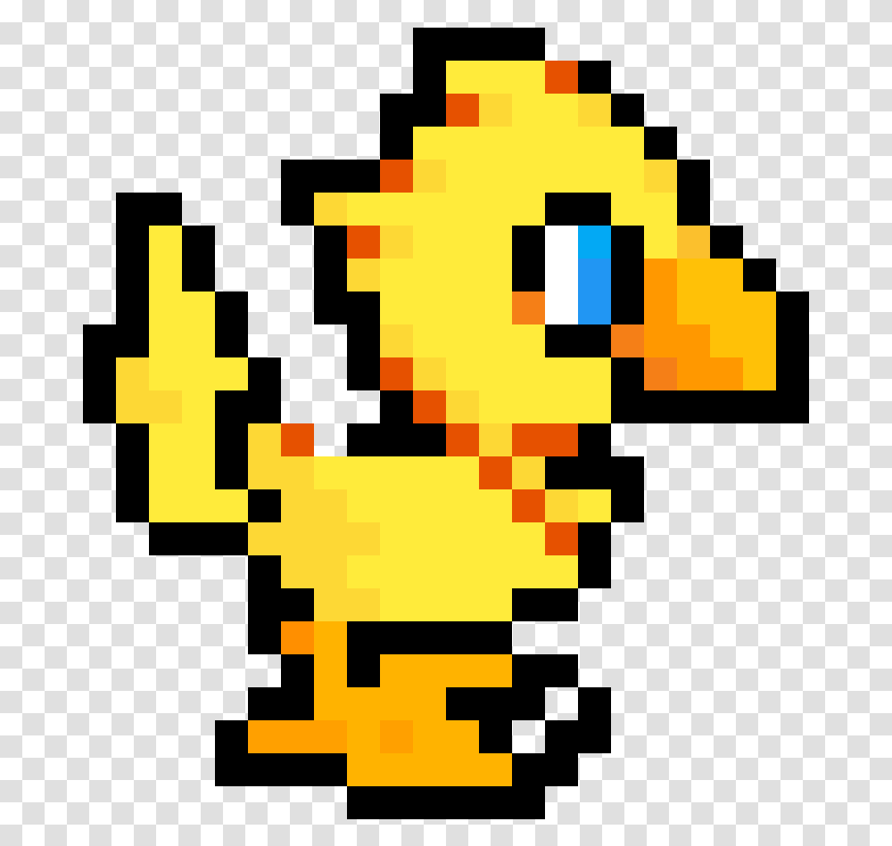 Chocobo, Pac Man Transparent Png