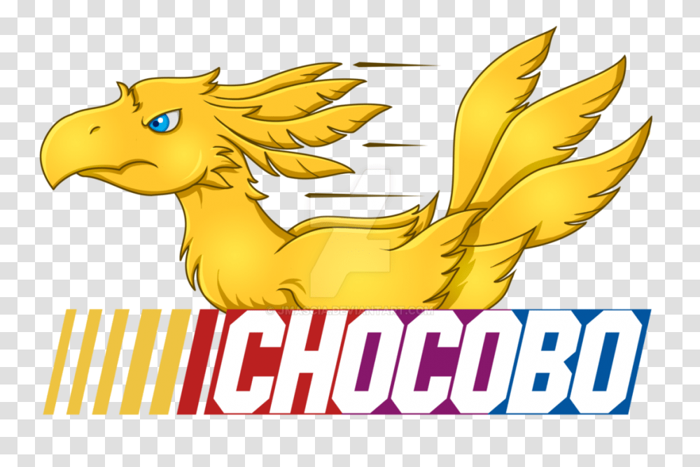 Chocobo Racing, Dragon, Animal, Logo Transparent Png