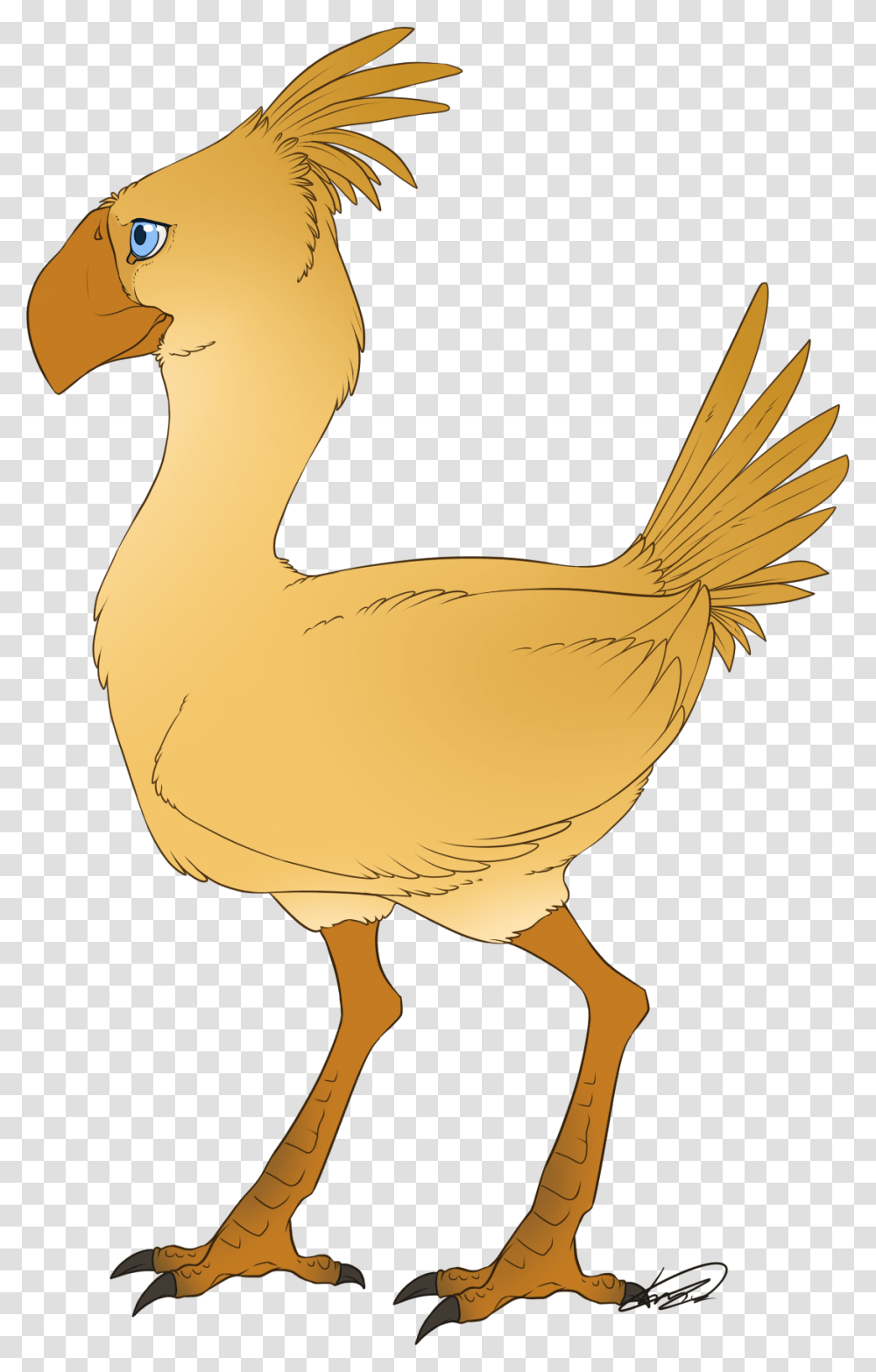 Chocobo Weasyl, Bird, Animal, Fowl, Poultry Transparent Png