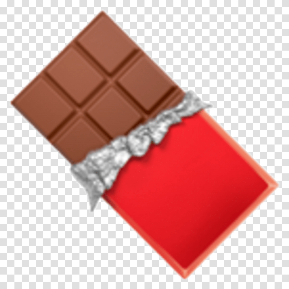 Chocolate Bar Emoji Emoticon Chocolate Emoji, Sweets, Food, Confectionery Transparent Png