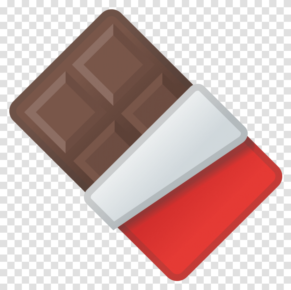 Chocolate Bar Icon Noto Emoji Food Drink Iconset Google Emoji Barra De Chocolate, Box, Text, Paper, Furniture Transparent Png