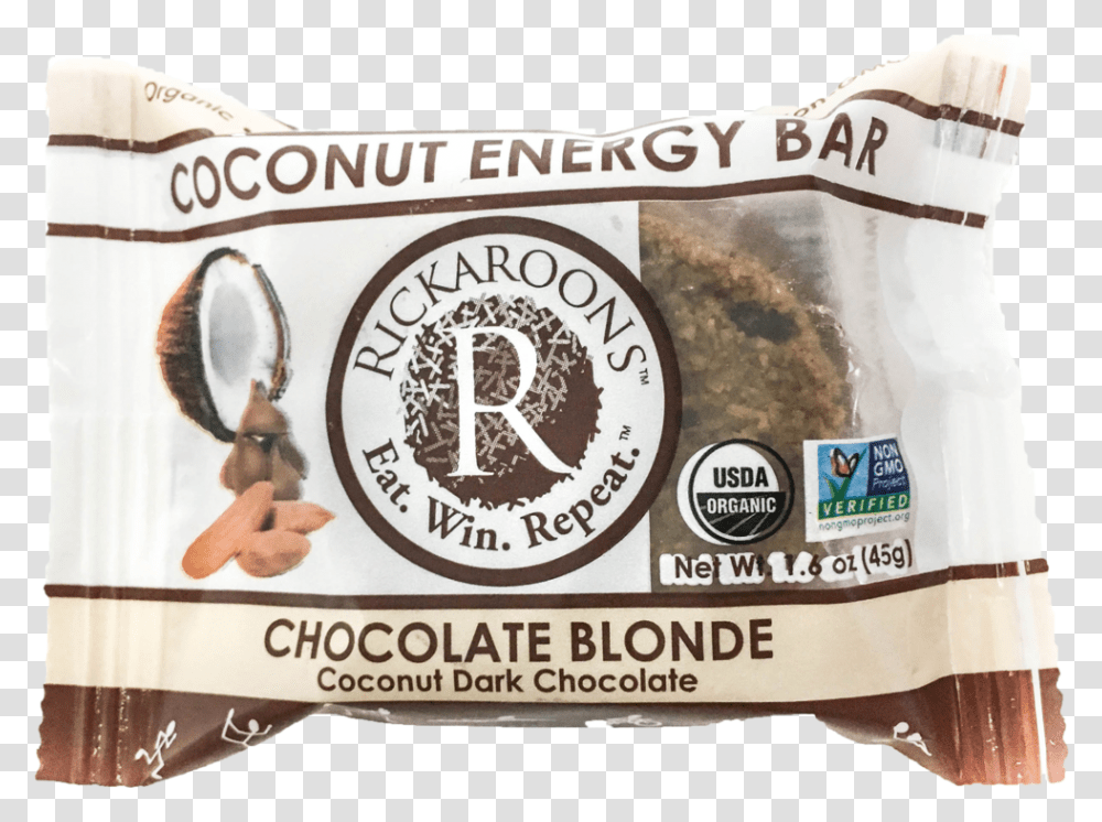 Chocolate Blonde Rickaroon, Plant, Label, Food Transparent Png