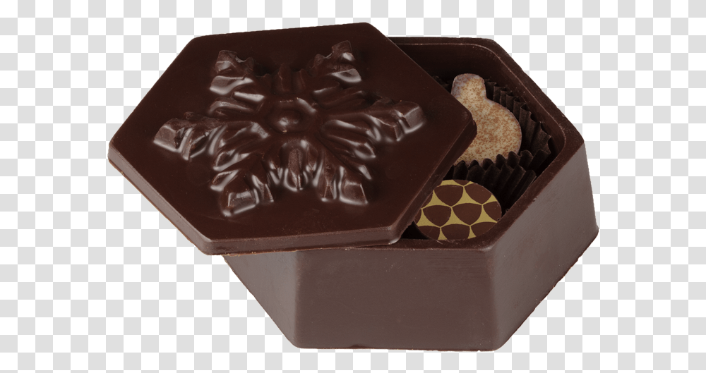 Chocolate Box Godiva Chocolate, Dessert, Food, Fudge, Cocoa Transparent Png