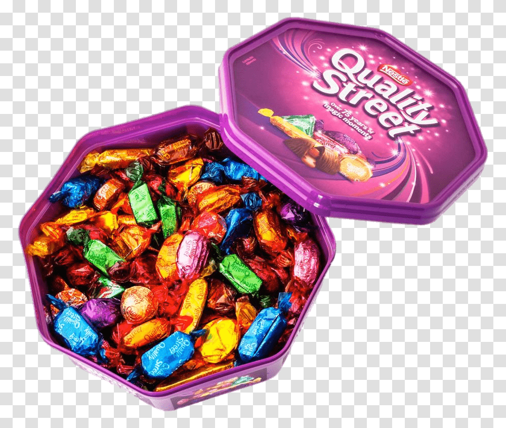 Chocolate Box Quality Street Chocolate Box, Food, Candy, Lollipop Transparent Png