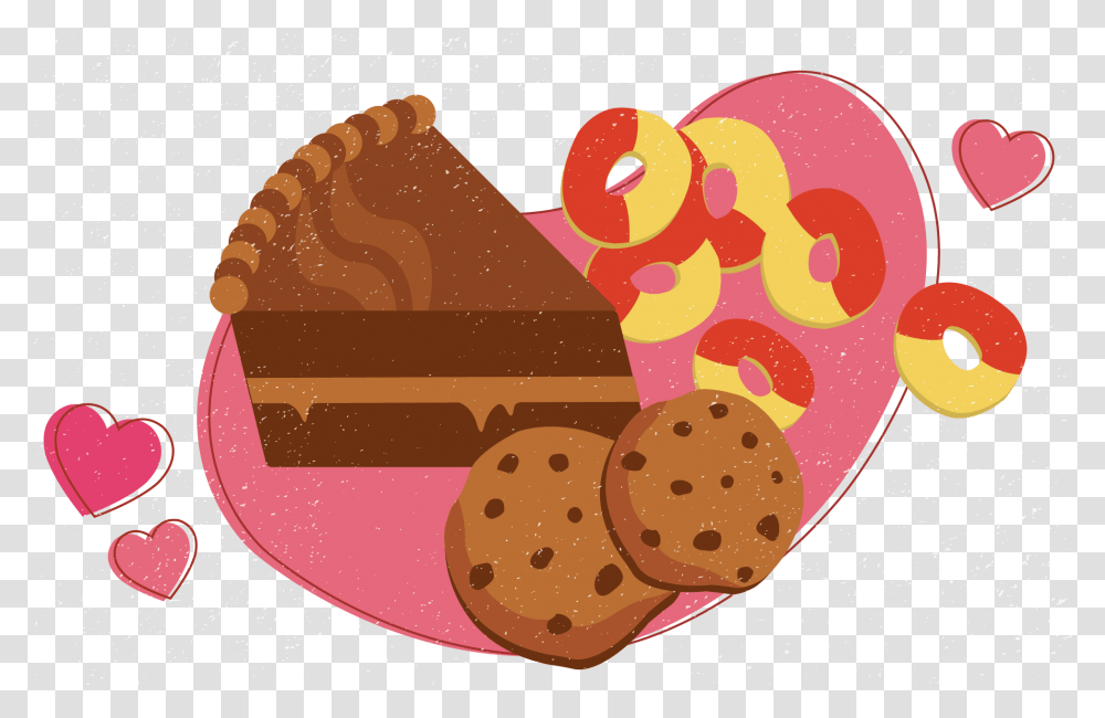 Chocolate, Bread, Food, Sweets, Burger Transparent Png