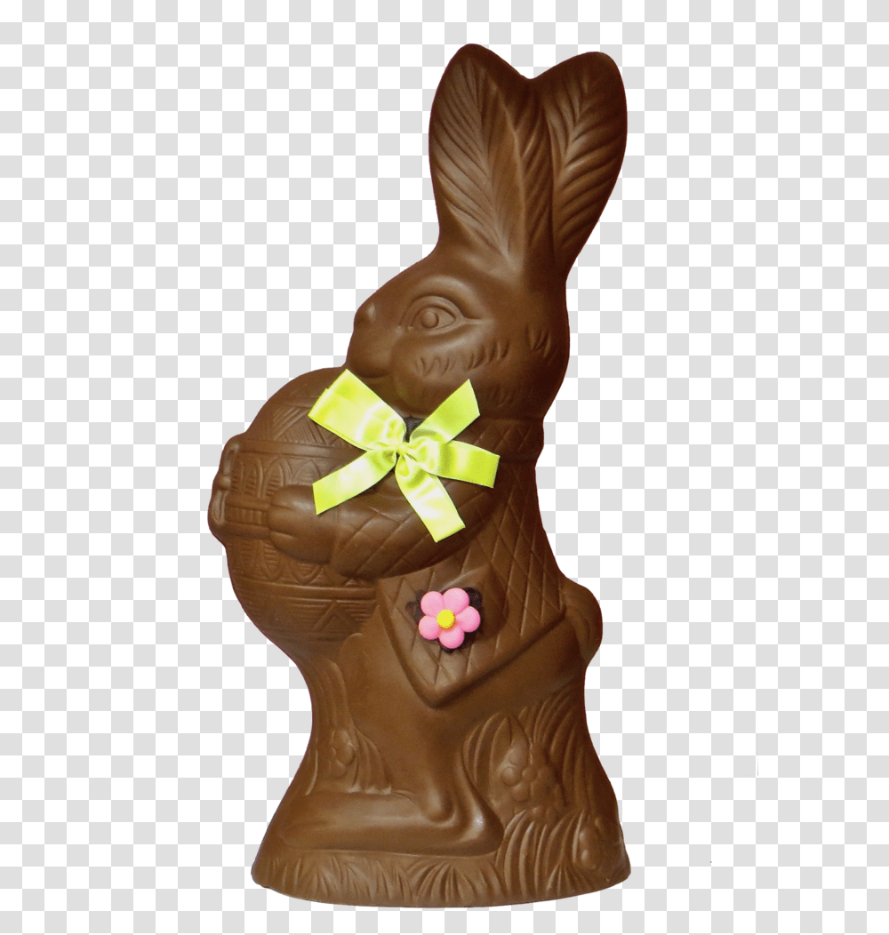 Chocolate Bunny Chocolate, Apparel, Sweets, Food Transparent Png