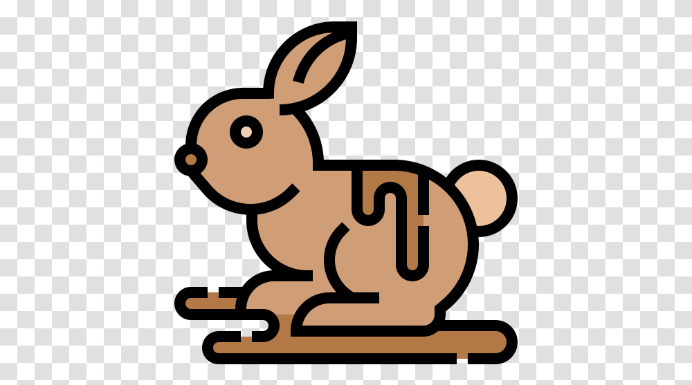 Chocolate Bunny Free Animals Icons Domestic Rabbit, Mammal, Kangaroo, Wallaby, Donkey Transparent Png