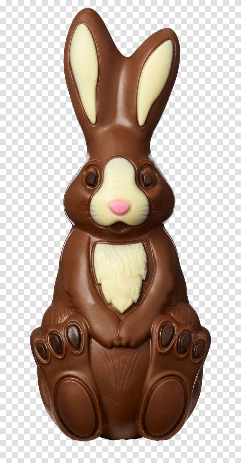 Chocolate Bunny Photo Chocolate Easter Bunny, Dessert, Food, Sweets, Confectionery Transparent Png