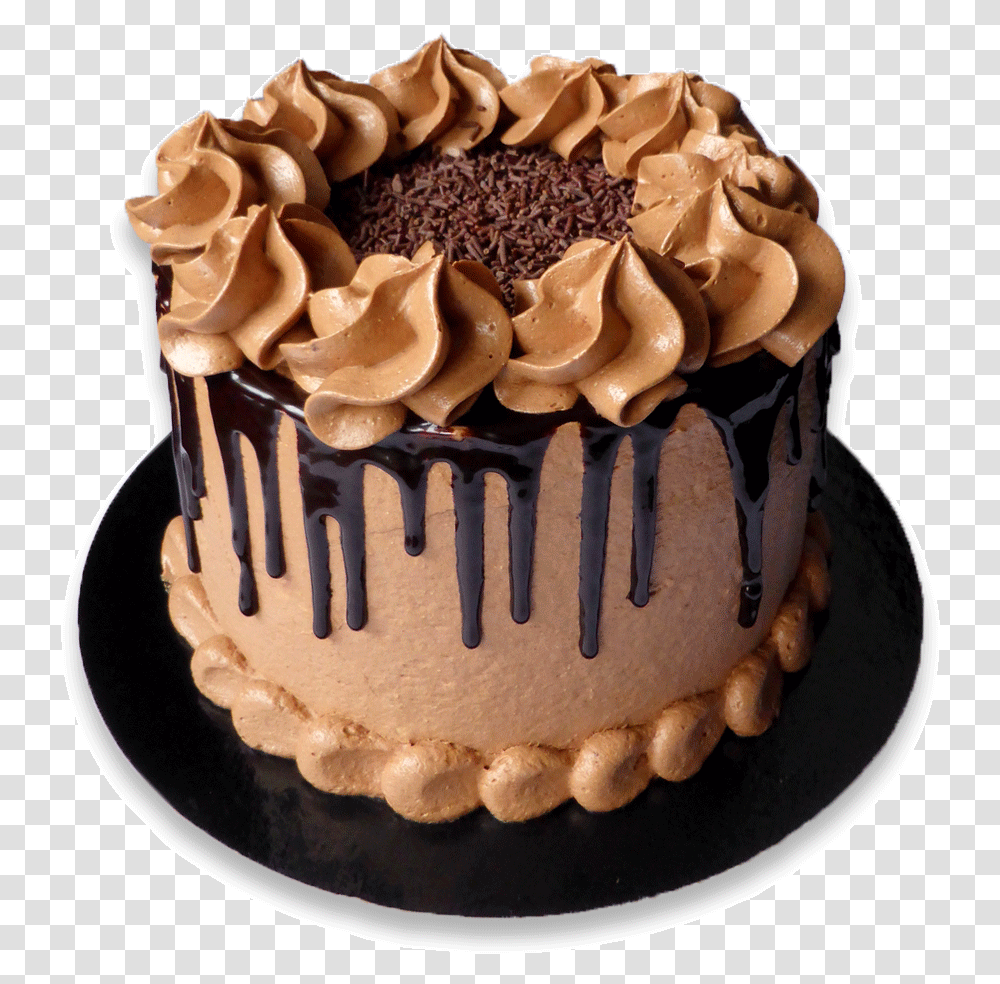 Chocolate Cake, Birthday Cake, Dessert, Food, Cream Transparent Png