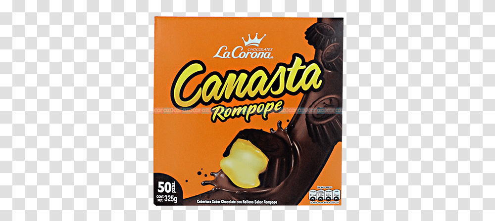 Chocolate Canastita, Sweets, Food, Confectionery, Advertisement Transparent Png