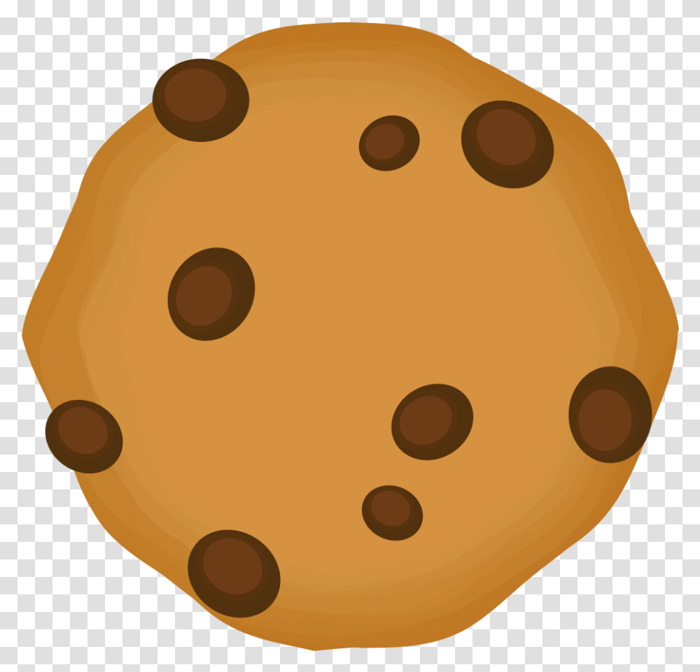 Chocolate Chip Cookie Clipart Chocolate Chip Cookie, Food, Biscuit, Sweets, Confectionery Transparent Png
