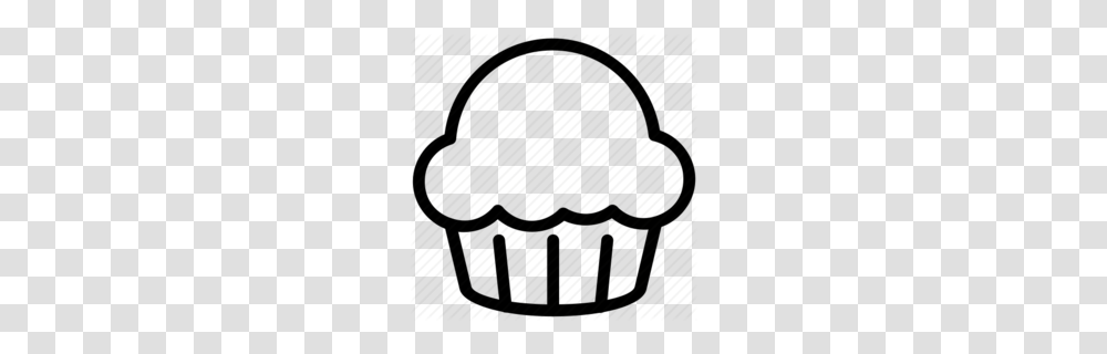 Chocolate Chip With Face Clipart, Cupcake, Cream, Dessert, Food Transparent Png