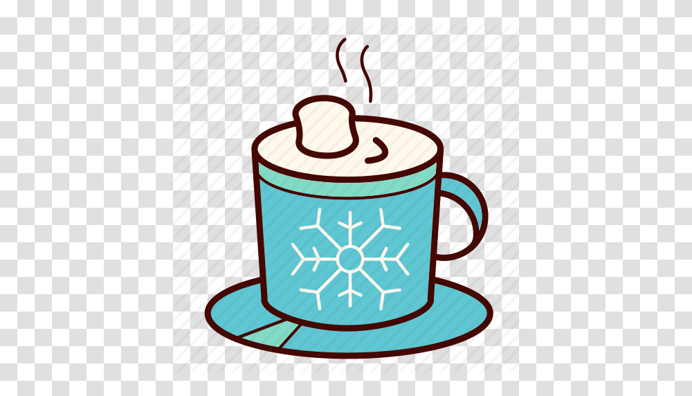 Chocolate Christmas Coffee Hot Marshmallow Mug Snowflake Icon, Coffee Cup, Paper, Towel, Paper Towel Transparent Png