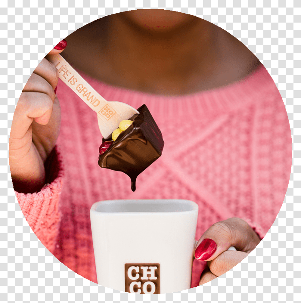Chocolate Company, Coffee Cup, Person, Human, Latte Transparent Png