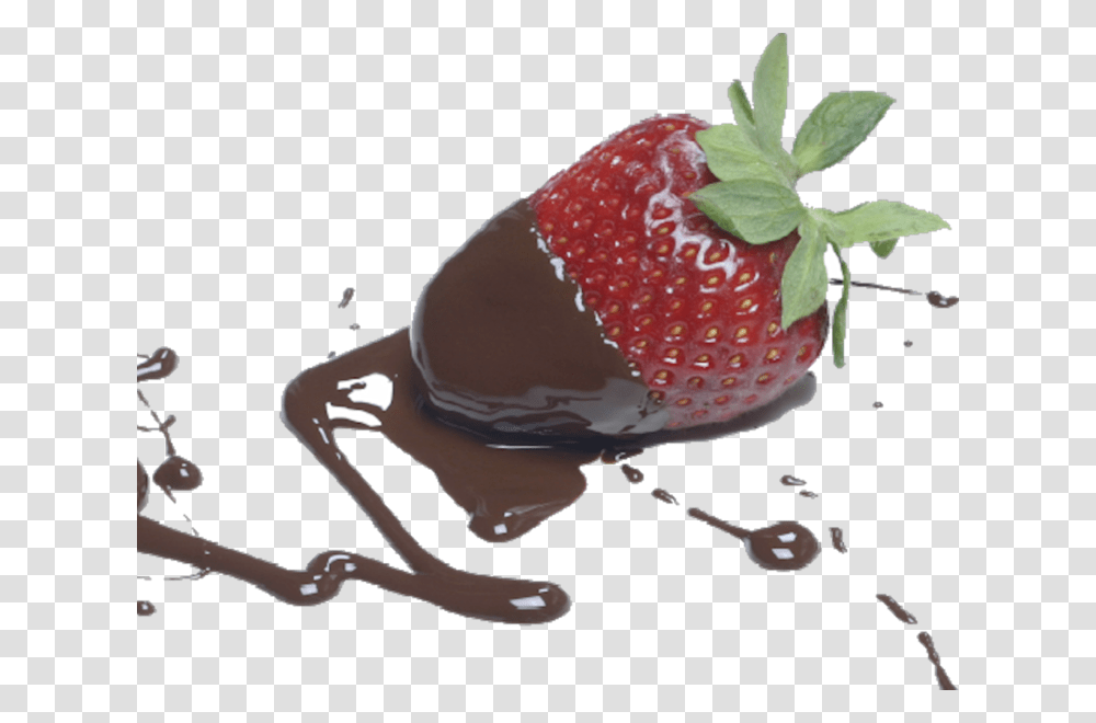 Chocolate Covered Strawberries Chocolate Covered Strawberry, Fruit, Plant, Food, Animal Transparent Png