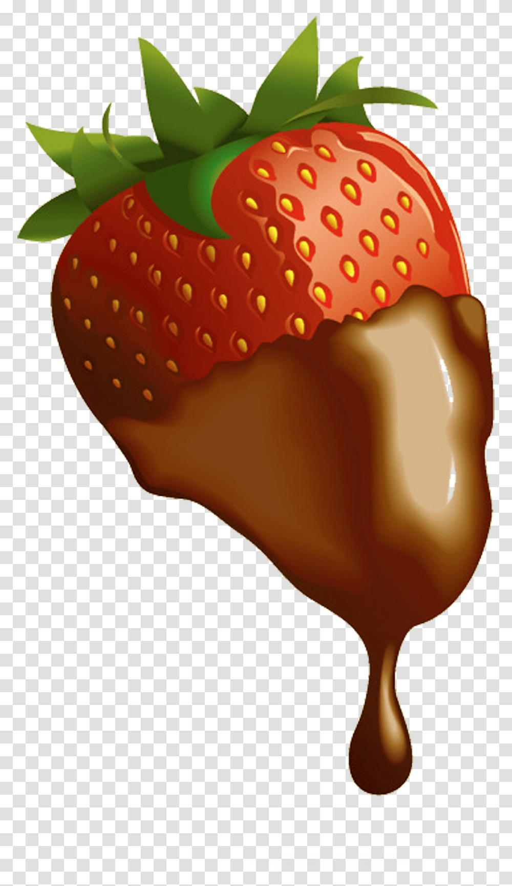 Chocolate Covered Strawberries, Plant, Strawberry, Fruit, Food Transparent Png