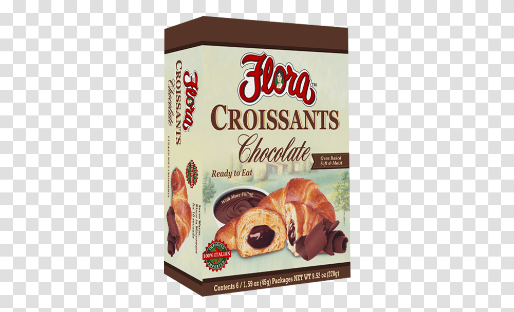 Chocolate Croissants Sliced Bread, Food, Poster, Advertisement Transparent Png