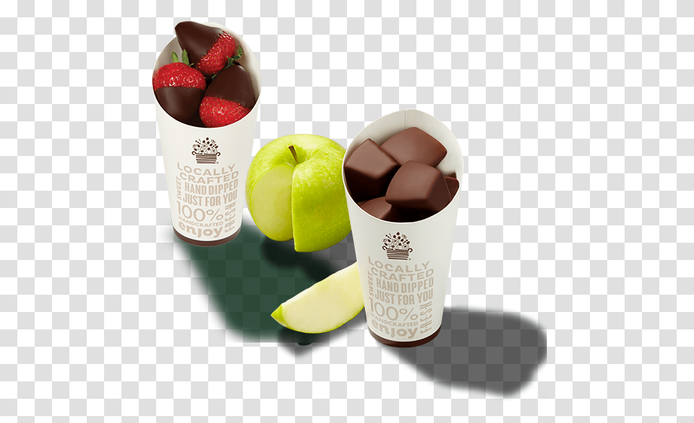 Chocolate Dipped Fruit Cones Strawberry, Plant, Food, Ice Pop, Dessert Transparent Png