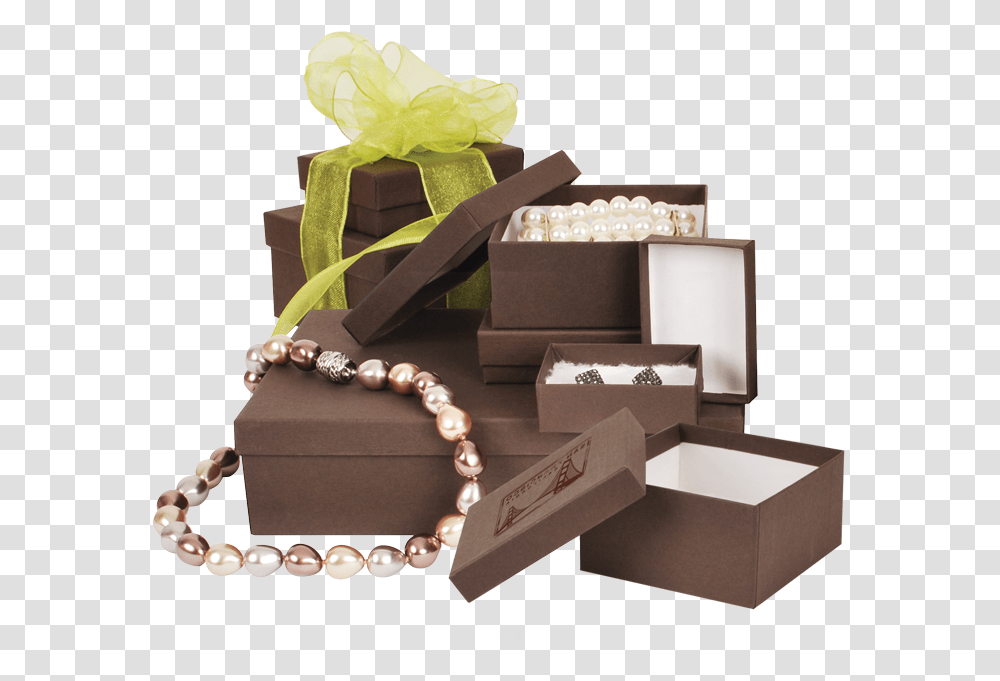 Chocolate Embossed Jewelry Boxes Jewelry Box, Treasure, Accessories, Accessory, Pearl Transparent Png