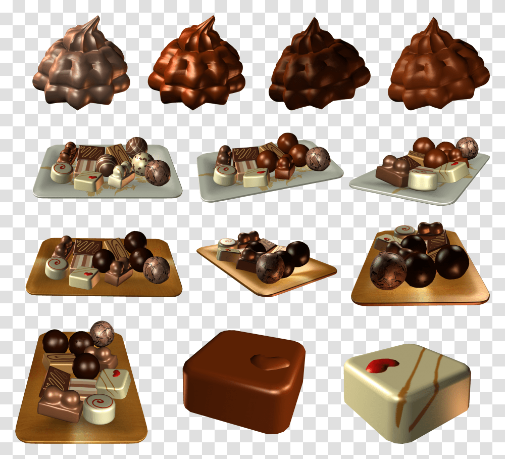 Chocolate, Food, Dessert, Sweets, Confectionery Transparent Png