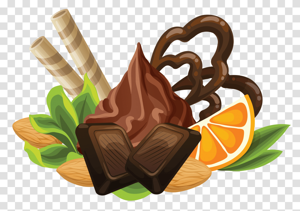 Chocolate, Food, Sweets, Confectionery, Bulldozer Transparent Png