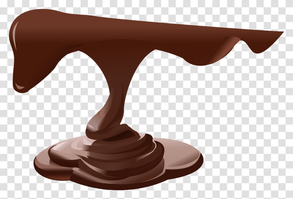 Chocolate Melting Freetoedit Chocolate Sauce Background, Food, Cream, Dessert, Creme Transparent Png