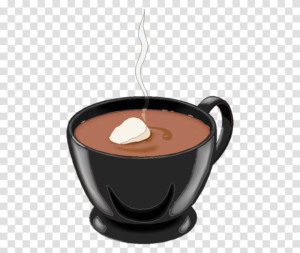 Chocolate Milk Hot Chocolate Animation Hot Chocolate Free, Helmet, Apparel, Cup Transparent Png
