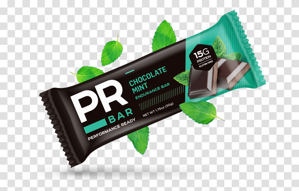 Chocolate Mint Gluten Free Protein Bar Pr Bar Chocolate Mint, Potted Plant, Vase, Jar, Pottery Transparent Png