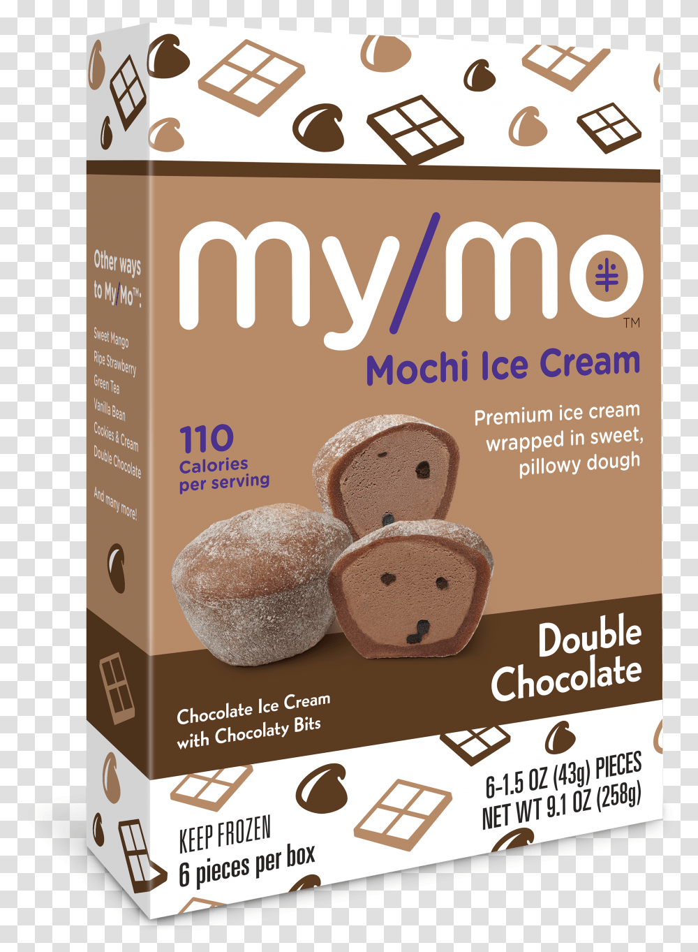 Chocolate Mochi Ice Cream, Flyer, Poster, Paper, Advertisement Transparent Png