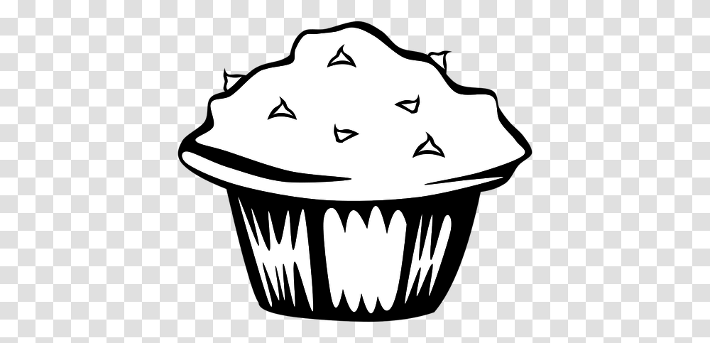 Chocolate Muffin Vector Illustration, Cupcake, Cream, Dessert, Food Transparent Png