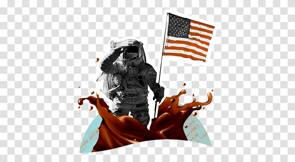 Chocolate, Person, Human, Astronaut, Flag Transparent Png