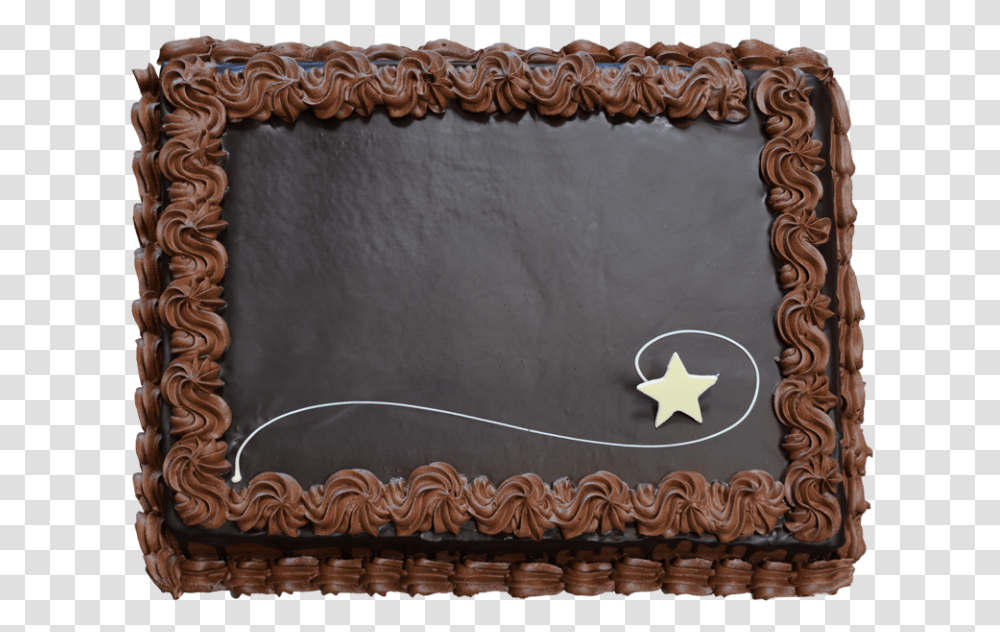 Chocolate Sheet Birthday Cakes, Mirror, Dessert, Food, Sweets Transparent Png