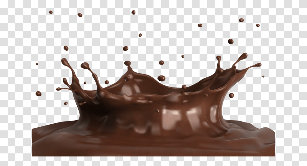 Chocolate Splash Chocolate Background, Dessert, Food, Sweets, Confectionery Transparent Png