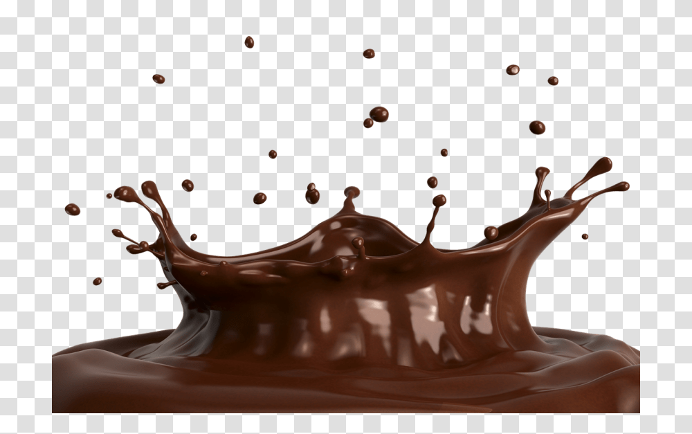 Chocolate Splash Pic, Dessert, Food, Fudge, Cocoa Transparent Png