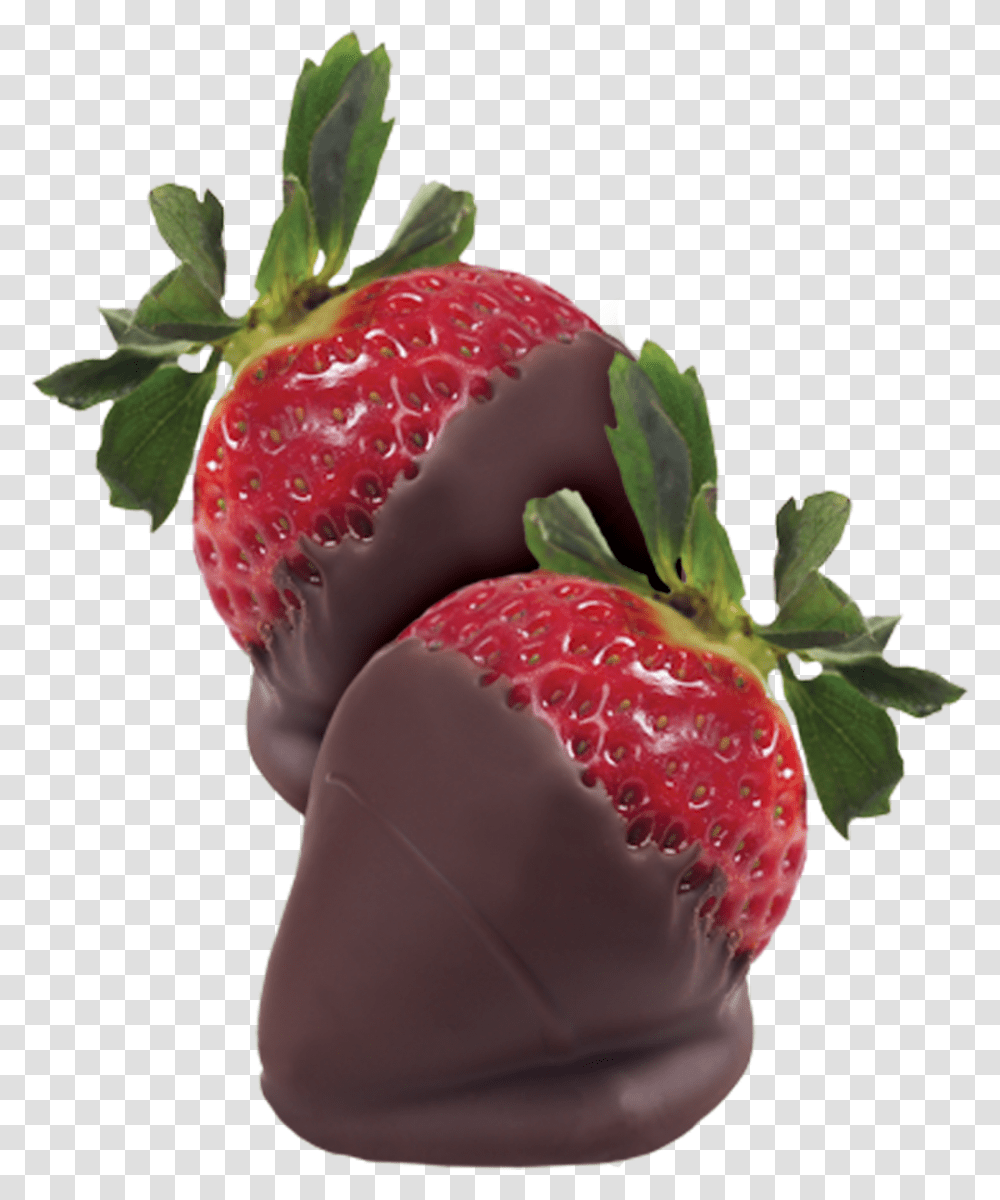 Chocolate Strawberries Download Chocolate Covered Strawberries, Strawberry, Fruit, Plant, Food Transparent Png