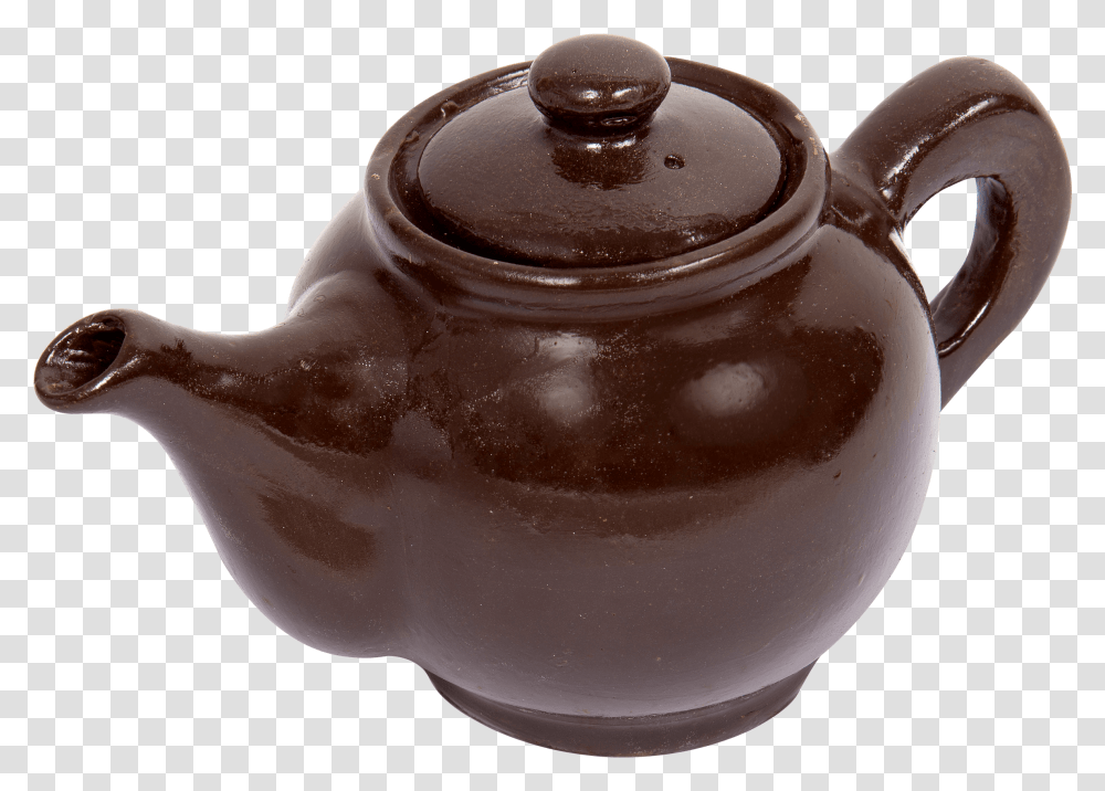 Chocolate Teapot Chocolate Teapot, Pottery, Ketchup, Food Transparent Png
