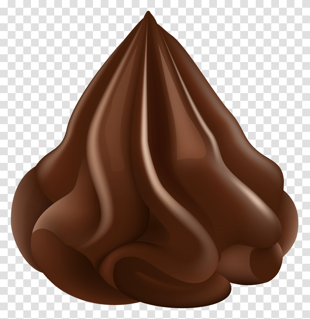 Chocolate Top Cream Clip Art Transparent Png