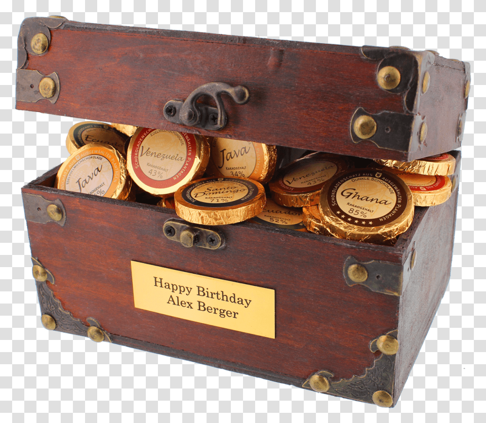 Chocolate Treasure Chest Plywood, Furniture, Cabinet, Wristwatch, Box Transparent Png