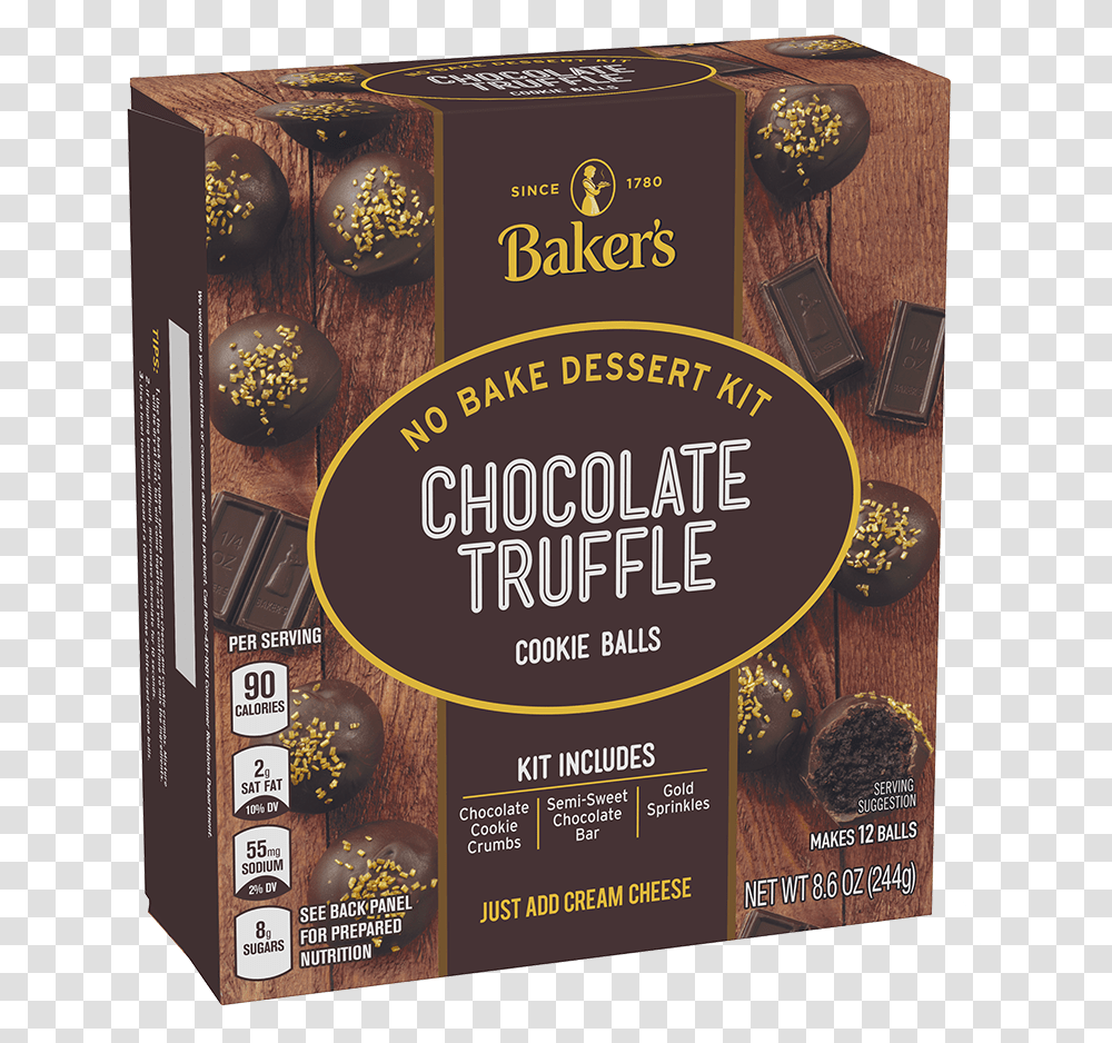 Chocolate Truffle Cookie Balls, Flyer, Poster, Paper, Advertisement Transparent Png