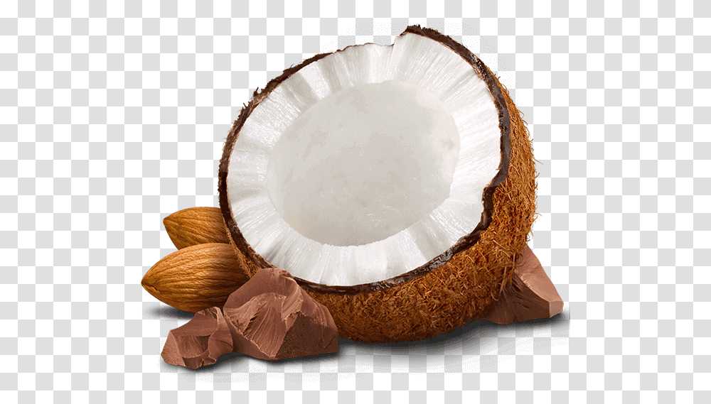 Chocolate With Coconut, Plant, Vegetable, Food, Fruit Transparent Png