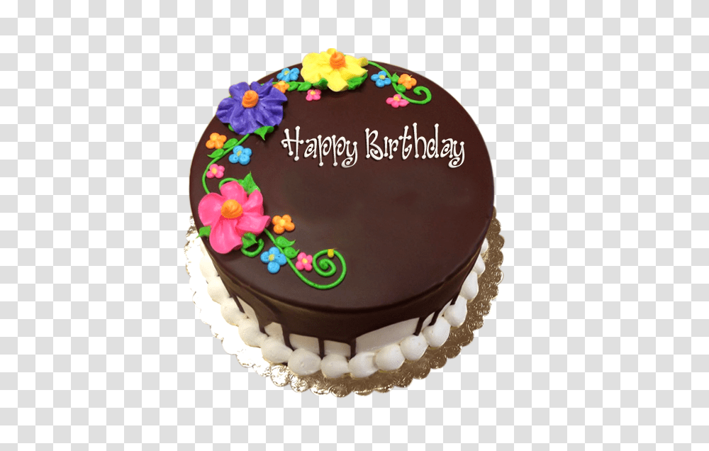 Chocolate With Name Birthday Cake Downloading, Dessert, Food, Torte Transparent Png