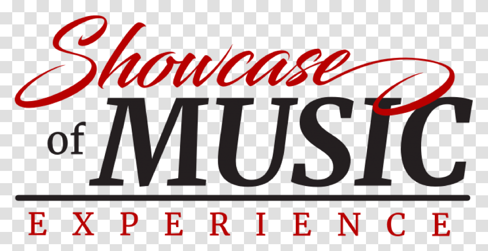 Choice Experiences Showcase Of Music Showcase Music Logo, Text, Alphabet, Word, Label Transparent Png