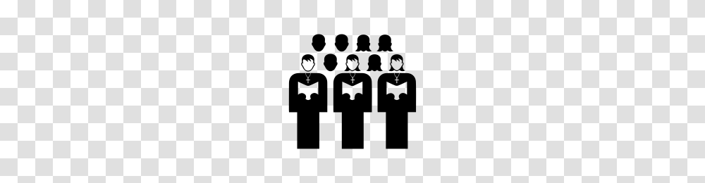 Choir Icons Noun Project, Gray, World Of Warcraft Transparent Png