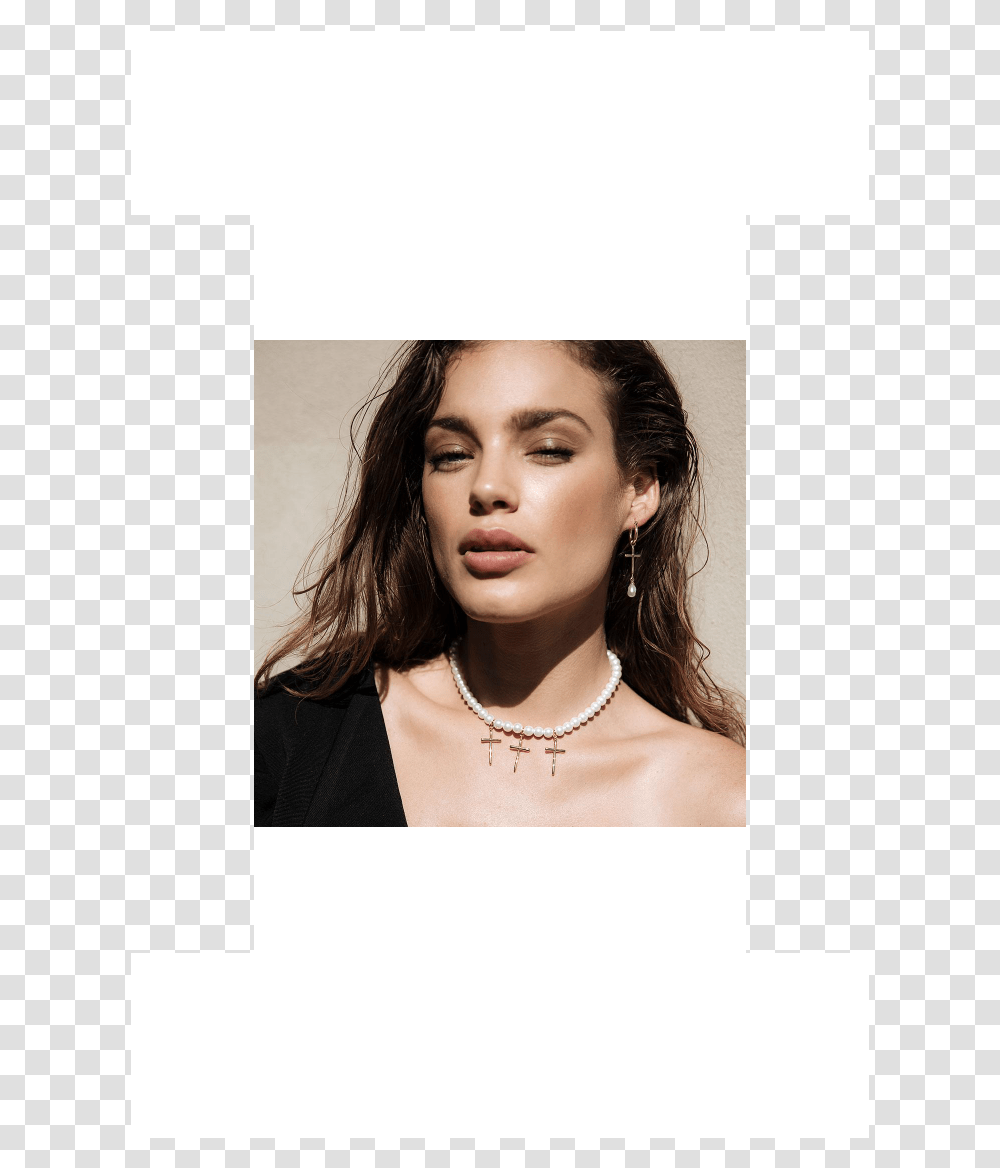 Choker, Person, Human, Pendant, Necklace Transparent Png