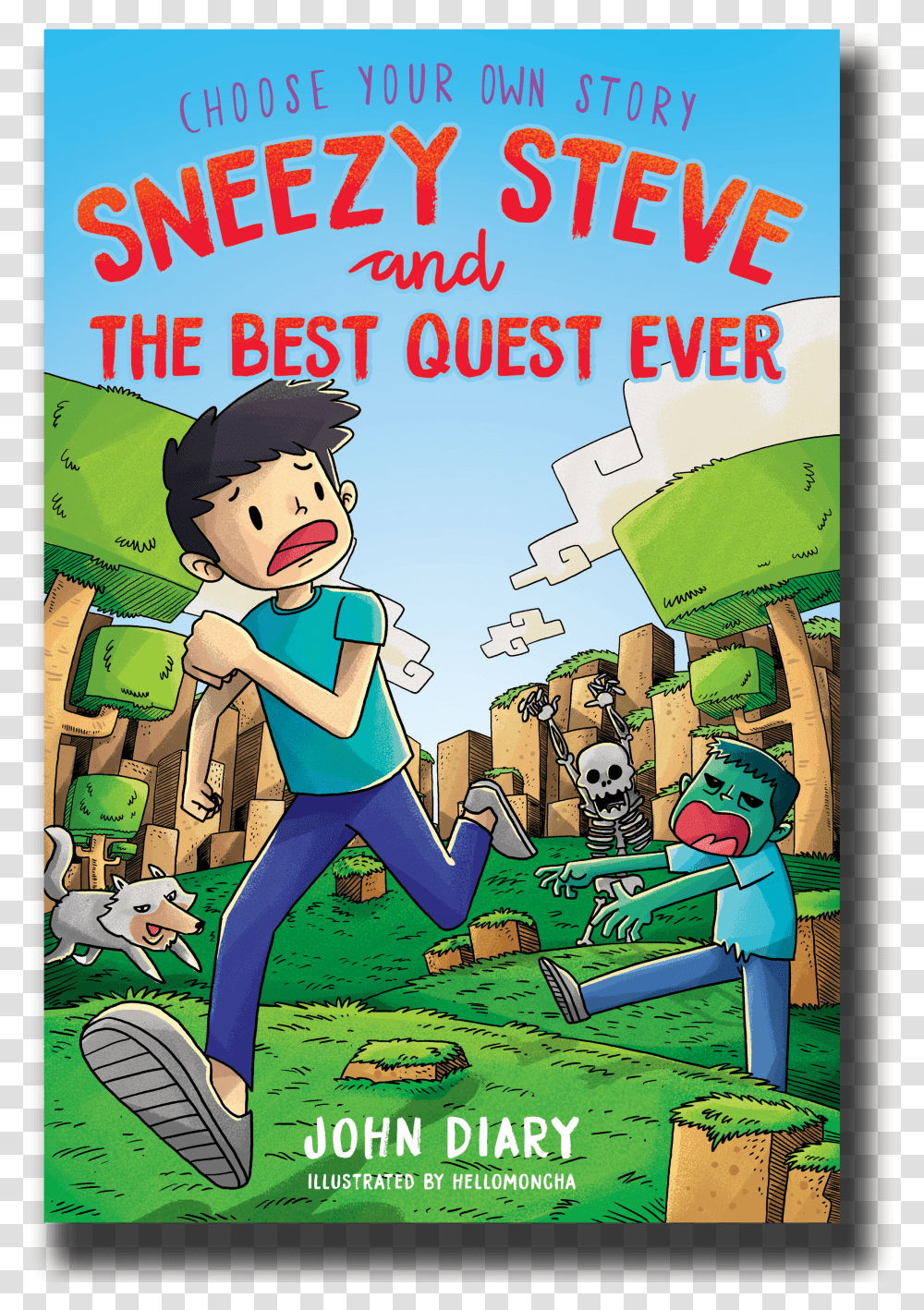 Choose Your Own Story Sneezy Steve And The Best Quest Transparent Png