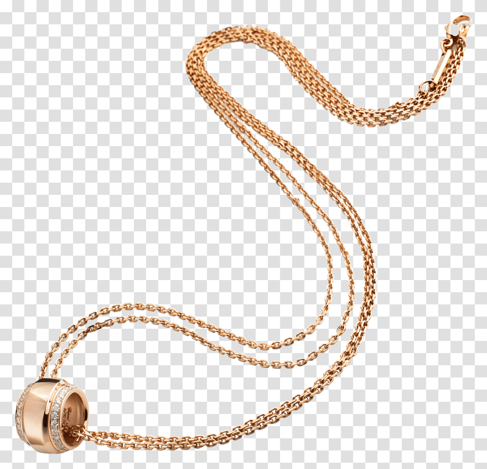 Chopard La Strada Pendant Necklace In 18ct Rose Gold, Accessories, Accessory, Chain, Jewelry Transparent Png