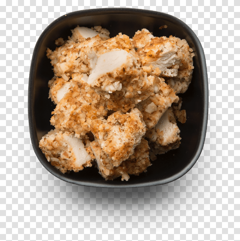 Chopped Almond Crusted Chicken Crispy Fried Chicken, Plant, Food, Ice Cream, Dessert Transparent Png